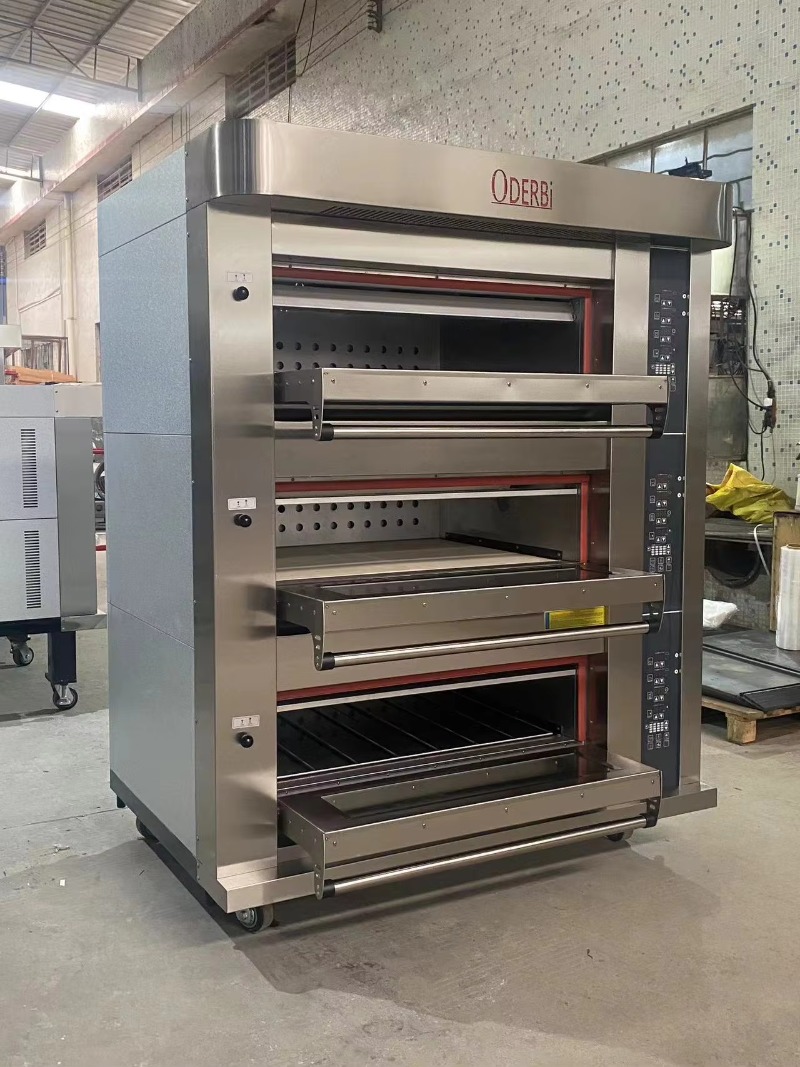 Customized Commercial 3 Deck 6 - Commercial Kitchen Baking Equipment recension och pris