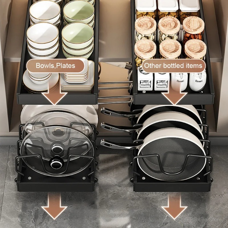 Hot SaleMultifunctional Pull-o - Kitchen Baking Pan Organizer recension och pris