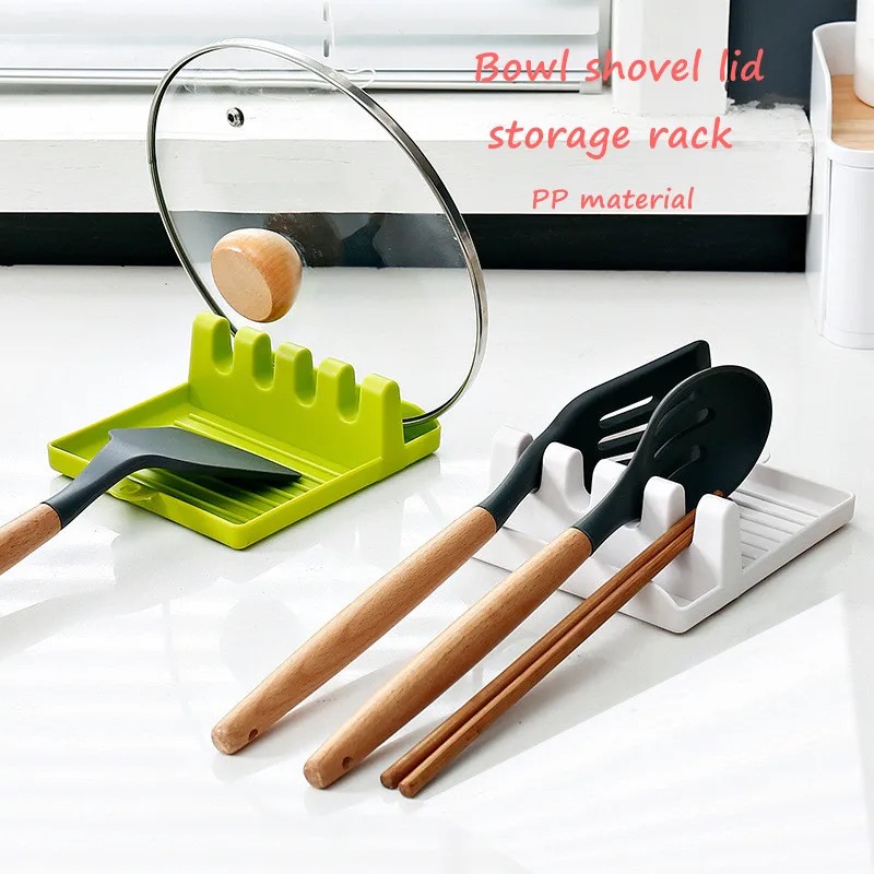 New Green Pot Lid Rack Stand P - Kitchen Baking Pan Organizer recension och pris