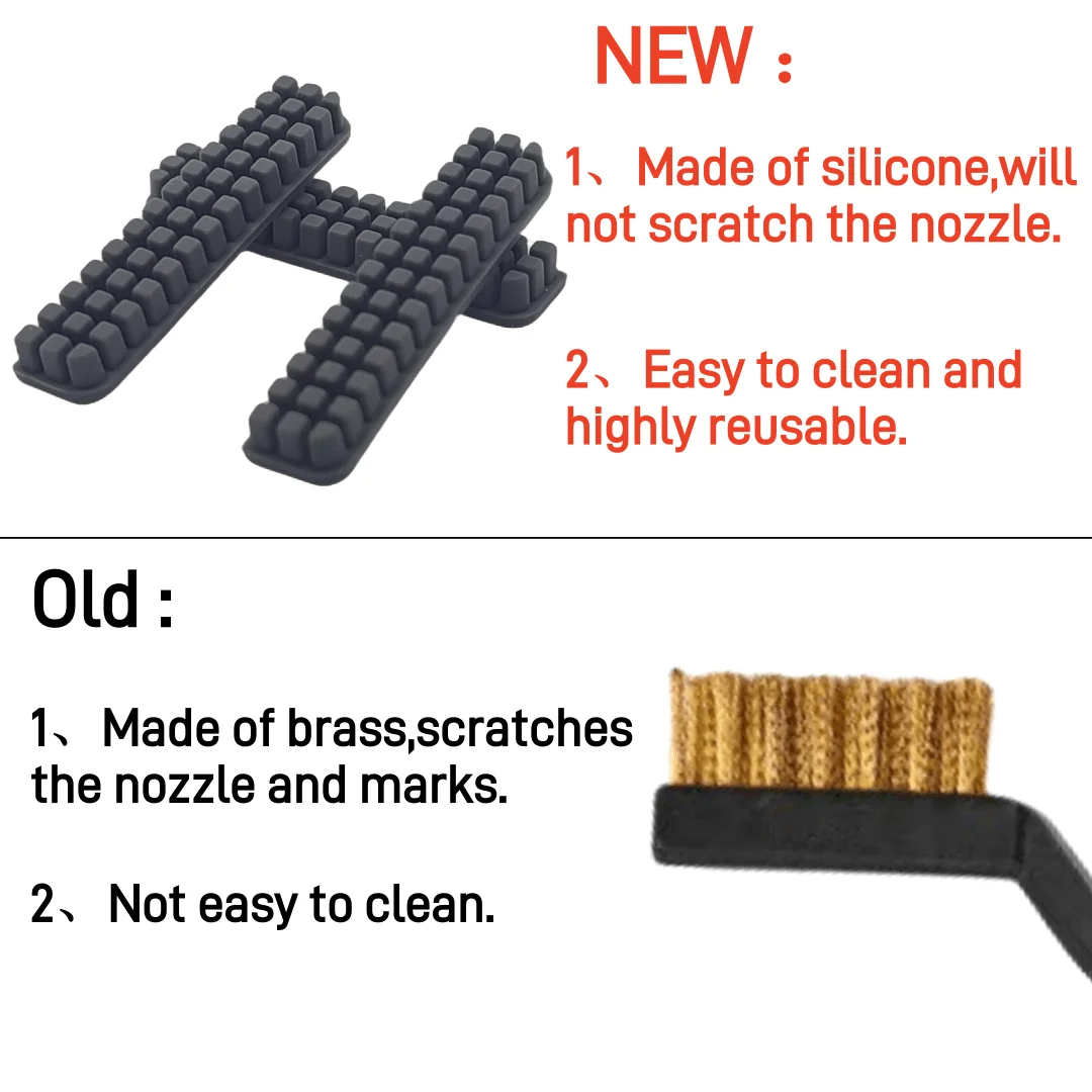 For Creality K1 K1C K1 MAX Noz - Pastry Brush Silicone recension och pris
