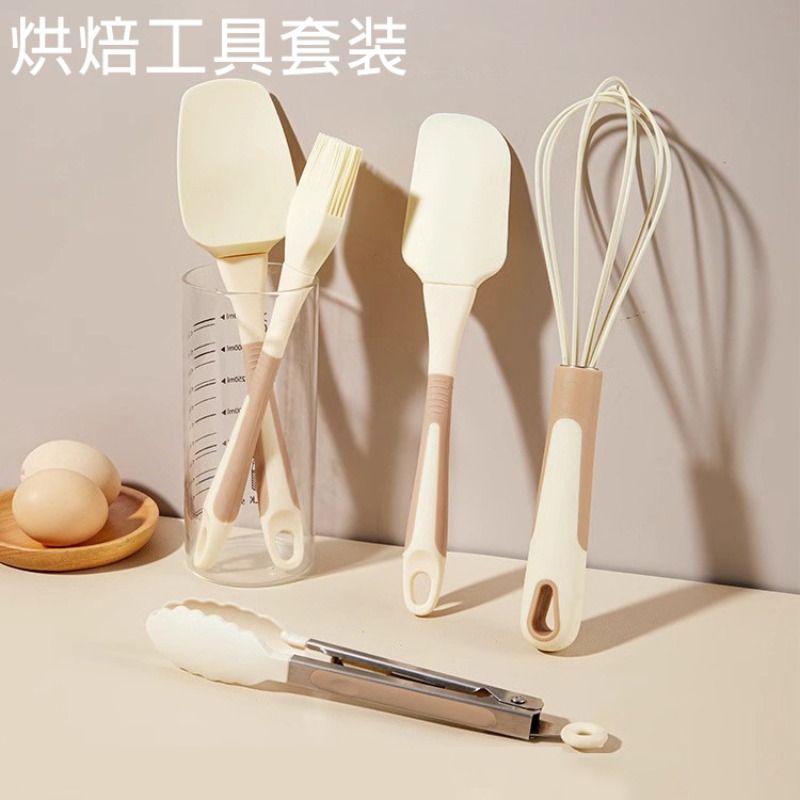 5-Piece Silicone Baking Tool S - Kitchen Baking Brush recension och pris