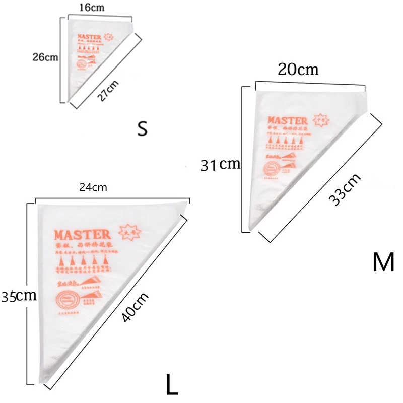 20~100pcs Disposable Pastry Ba - Piping Bag Disposable recension och pris