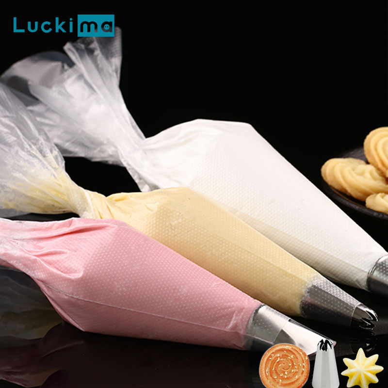 100pcs Thicken Disposable Past - Piping Bag Disposable recension och pris