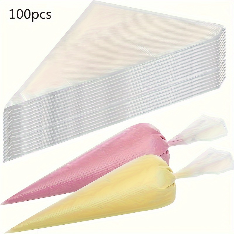 100pcs Thick Disposable Piping - Piping Bag Disposable recension och pris
