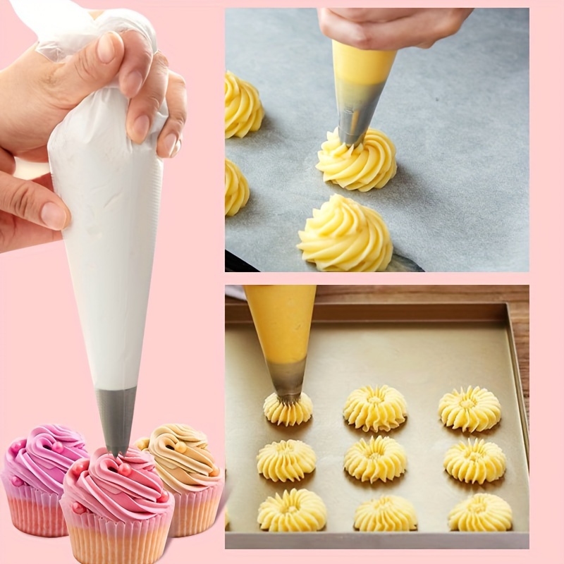 100pcs Thick Disposable Piping - Piping Bag Disposable recension och pris