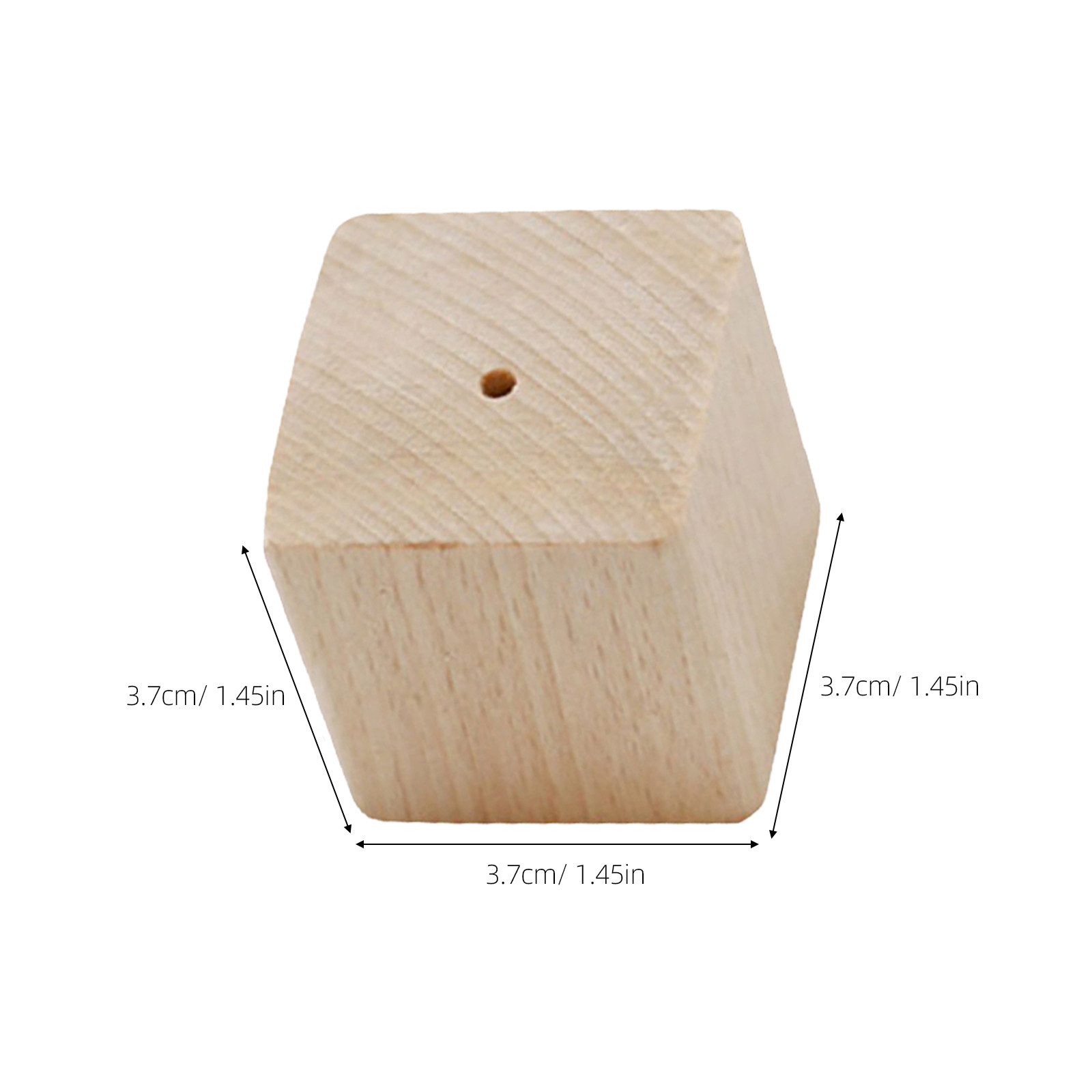 2Pcs Wooden Flower Nail Bases  - Kitchen Baking Decor recension och pris