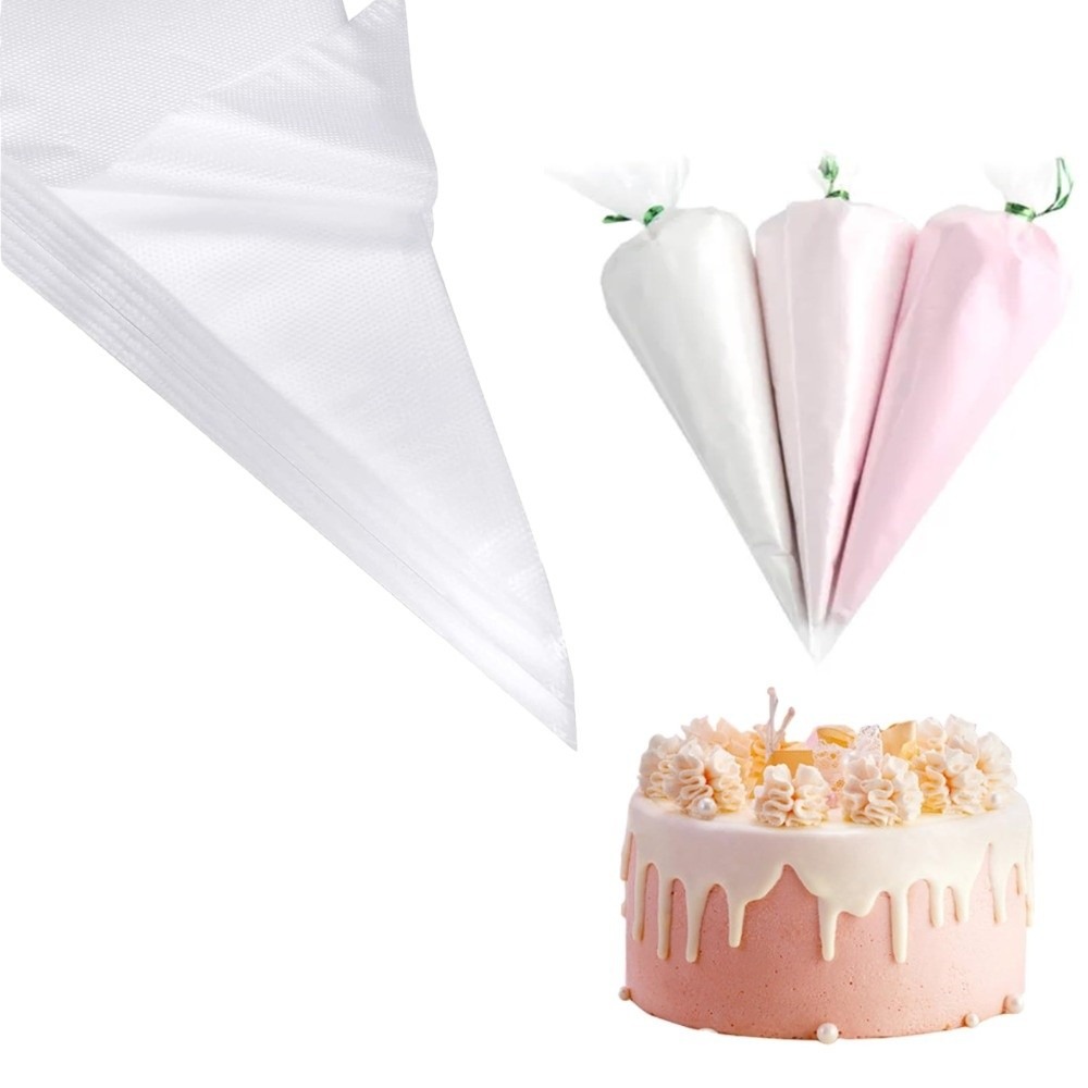 100Pcs Extra Strong Disposable - Piping Bag Disposable recension och pris