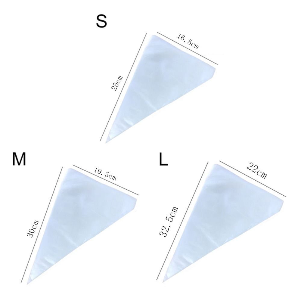 100Pcs Extra Strong Disposable - Piping Bag Disposable recension och pris