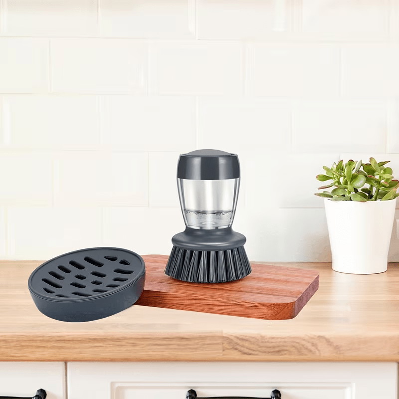 Dishwashing Brush With Soap Di - Kitchen Baking Pan Organizer recension och pris