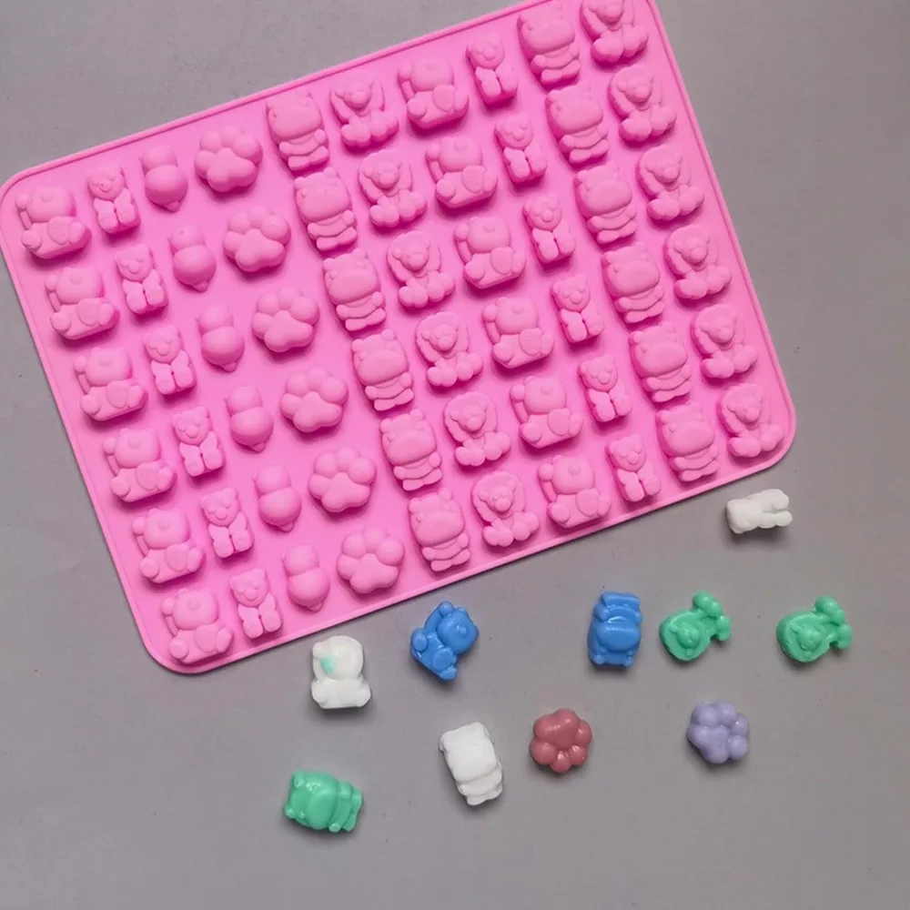 5Pcs Candy Silicone Moulds wit - Kitchen Baking Kit recension och pris