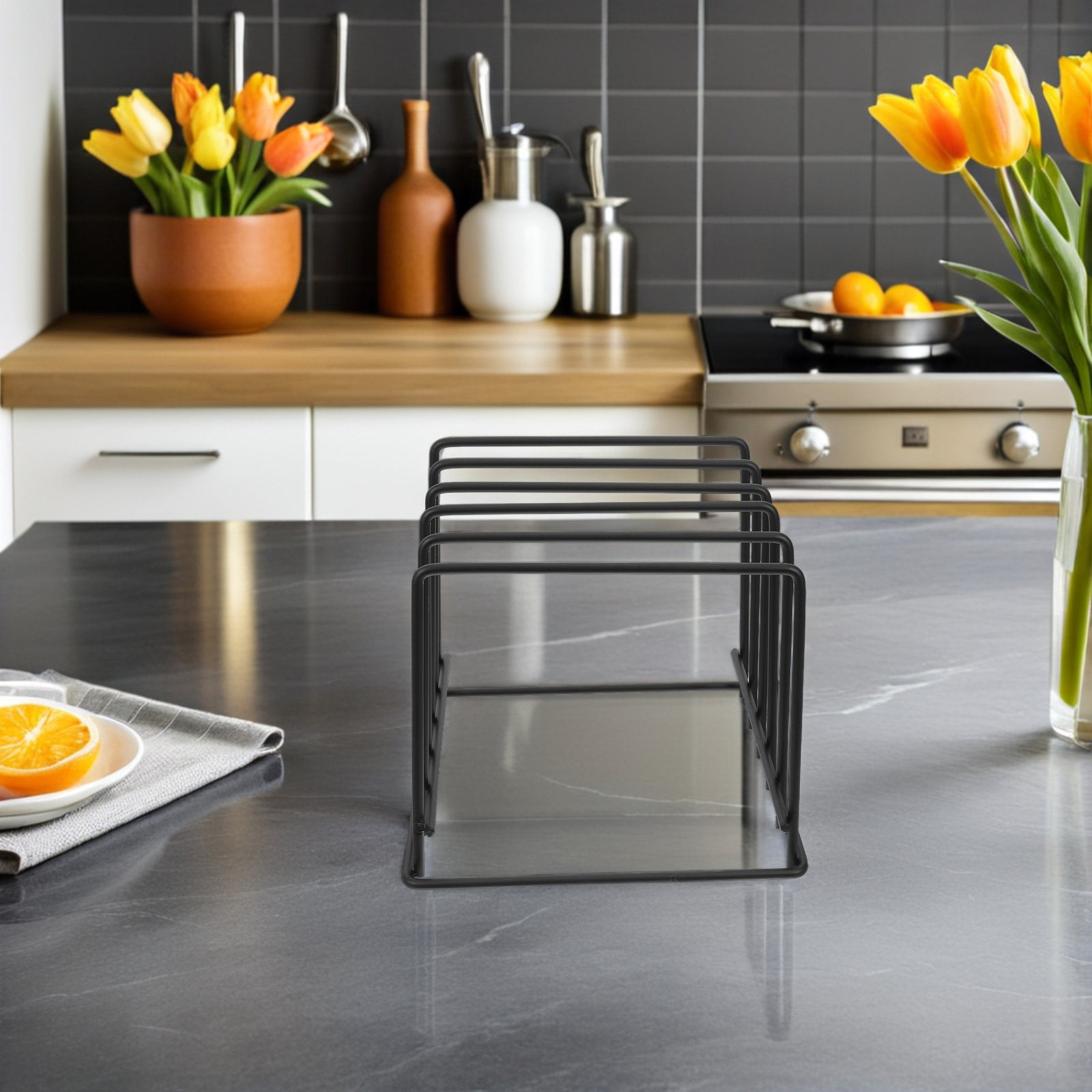 2Pcs Countertop Chopping Board - Kitchen Baking Pan Organizer recension och pris