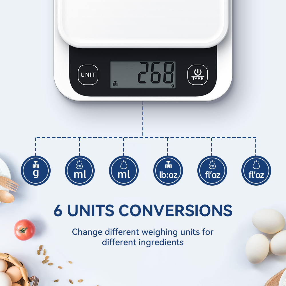 5kg/0.1g/1g Smart Kitchen Scal - Kitchen Baking Scale recension och pris